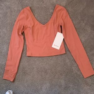 LuluLemon align long sleeve, size 4